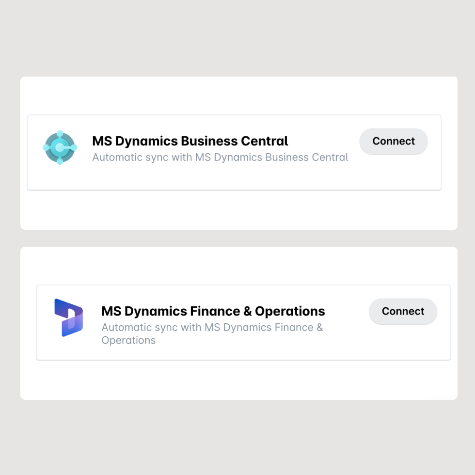Payhawks direkte Integration mit Microsoft Dynamics 365 Business Central, MS Dynamics Finance & Operations – Übersicht über ERP-Integrationen